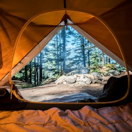 Camping in Nature